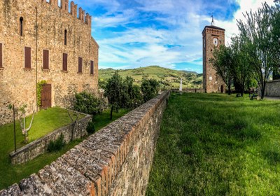 Clock Tower and Aia del Mandorlo