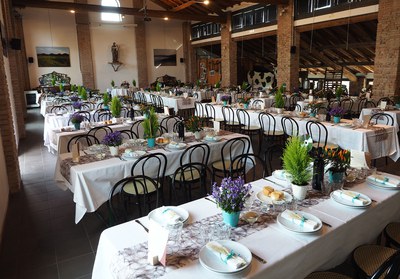 San Giuseppe Holiday farm, restaurant hall