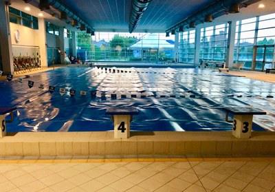 Le Piscine sport centre, indoor pools