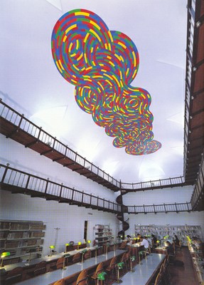 WHIRLS AND TWIRLS 1  by Sol Lewitt