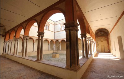 Cloisters of San Pietro, Small cloister