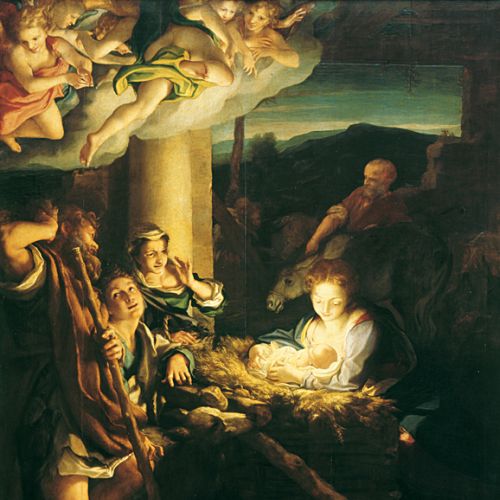 Nativity of Christ (Night)  by the Correggio