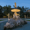 The fountain dedicated to Abbot Ferrari Bonini