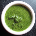 Green sauce for "boiled meat"