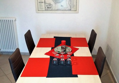 Ernestina house, table