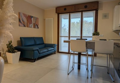 Nel cuore dell'Emilia, living room