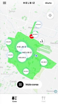 helbiz area noleggio