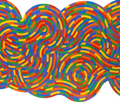 Whirls and Twirls1 - di Sol LeWitt