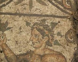Reggio Emilia - Mosaico nelle Cripta della Cattedrale - Roman Mosaic