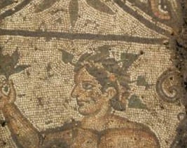 Reggio Emilia - Mosaico nelle Cripta della Cattedrale - Roman Mosaic