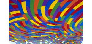 Reggio Emilia - Whirls and Twirls1 - by Sol LeWitt