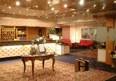 Hotel Cristallo, hall
