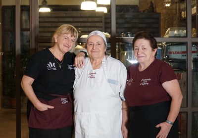 Osteria della Capra, "le capresse"