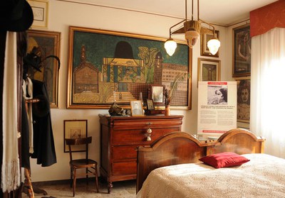Camera da letto di Maria, madre di Pietro Ghizzardi