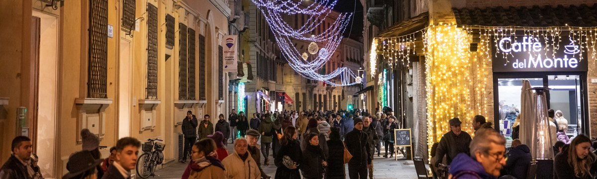 Passeggiata d'inverno a Reggio Emilia