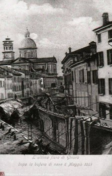 Lultima fiera di Ghiara dopo la bufera di neve 6 maggio 1861  Roberto Sevardi.jpg