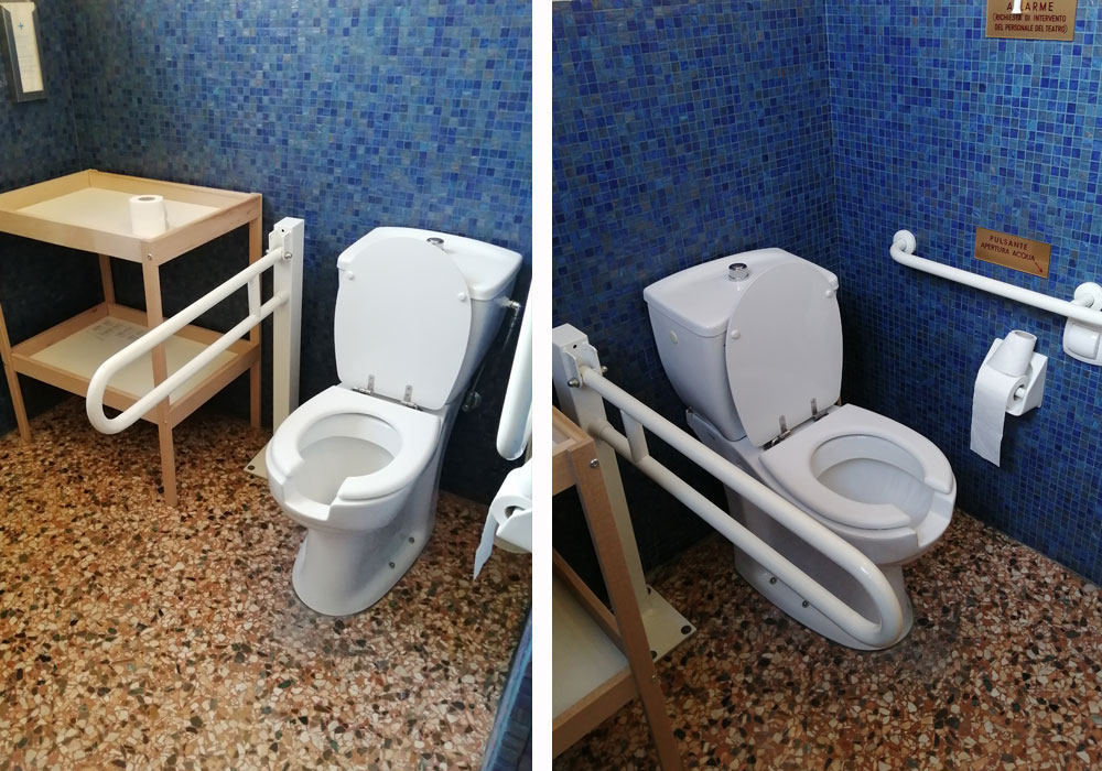WC e fasciatoio