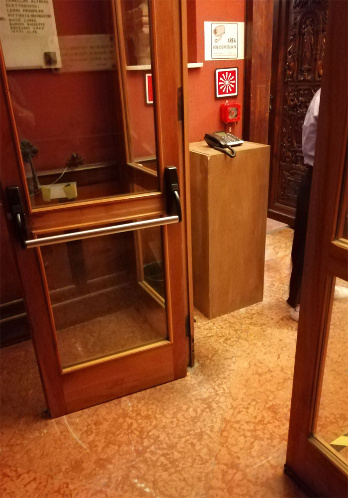 Reception e desk biglietteria