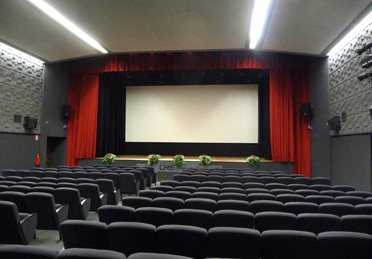 Cinema Cristallo, interno