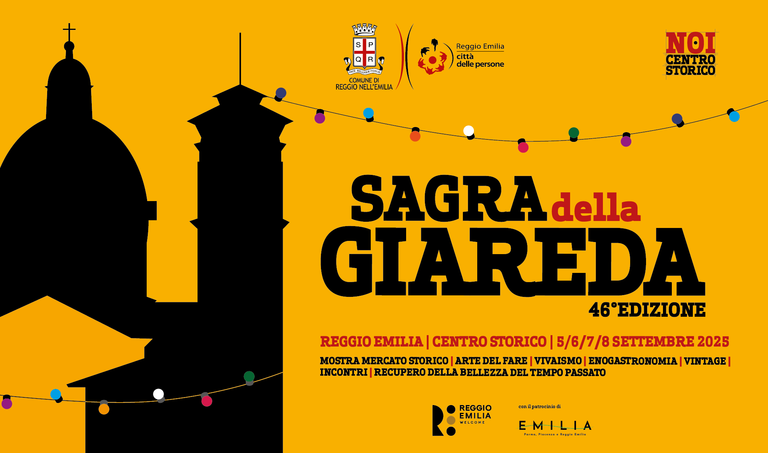 Festività religiosa in onore della Beata Vergine della Ghiara, che si svolge ogni anno per celebrare il miracolo della guarigione del sordomuto Marchino. Mostra Mercato Storico, arte del fare, vivaismo, enogastronomia, vintage, incontri. In Piazza della Vittoria, Piazza Gioberti, Corso Garibaldi, Piazza Roversi, Via Ariosto, Largo degli Alpini. XXXXVI edizione.