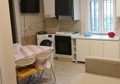 Casetta sul fiume, cucina