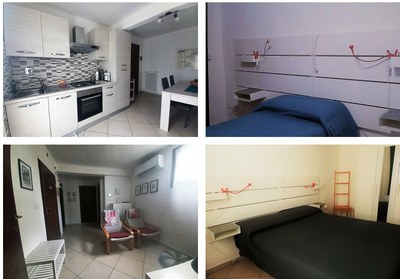 Ernestina House, camere e cucina