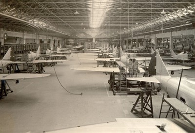 Officine Reggiane, reparto montaggio velivoli