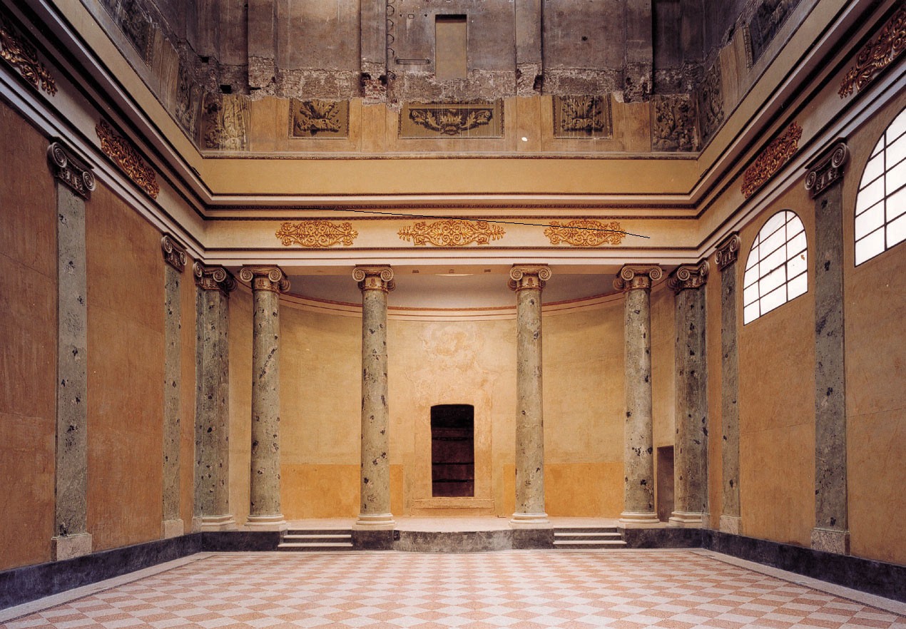 Sinagoga, interno