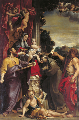A.Carracci, La Madonna di S. Matteo