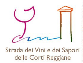 Logo Strada dei Vini e dei Sapori delle Corti Reggiane Logo Strada dei Vini e dei Sapori delle Corti Reggiane
