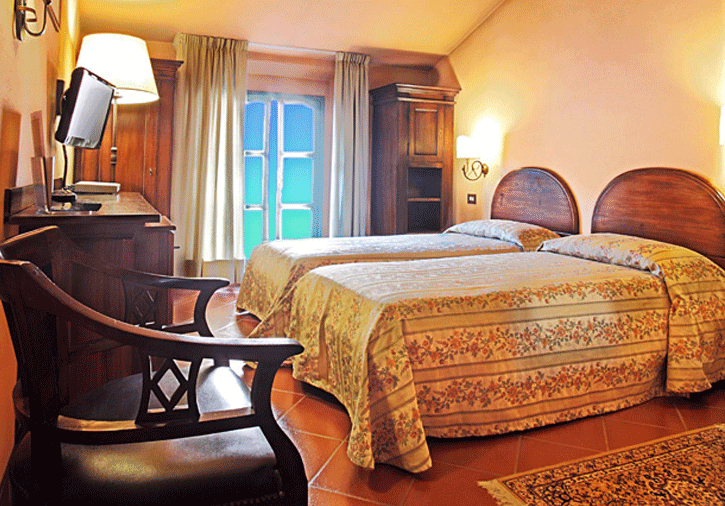 Hotel Arnaldo Aquila d'Oro, camera