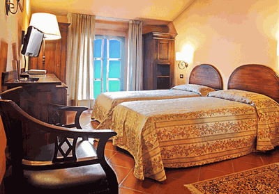Hotel Arnaldo Aquila d'Oro, camera