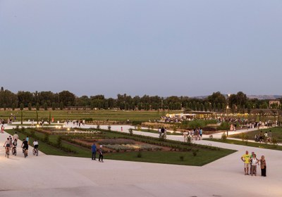 Giardini, viali, prospettive scenografiche e giochi d’acqua della piccola Versailles emiliana