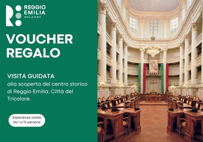 VOUCHER REGALO - Visita guidata di Reggio Emilia con Guida Turistica privata
